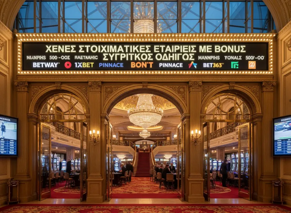 Ξενες στοιχηματικες εταιριες με bonus Συγκριτικός οδηγός